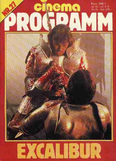 CINEMA PROGRAMM magazine side cover Issue 27  