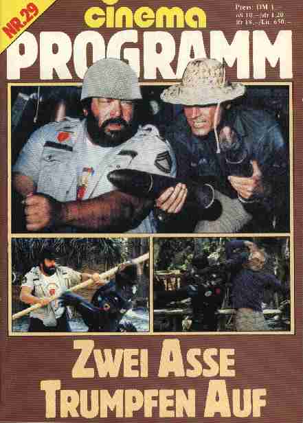 CINEMA PROGRAMM magazine side cover Issue 29  