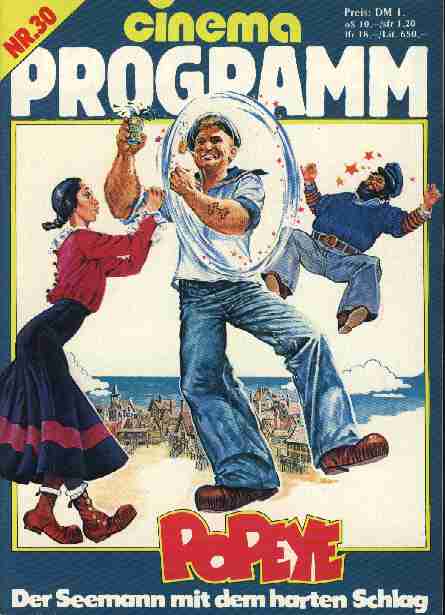 CINEMA PROGRAMM magazine side cover Issue 30  