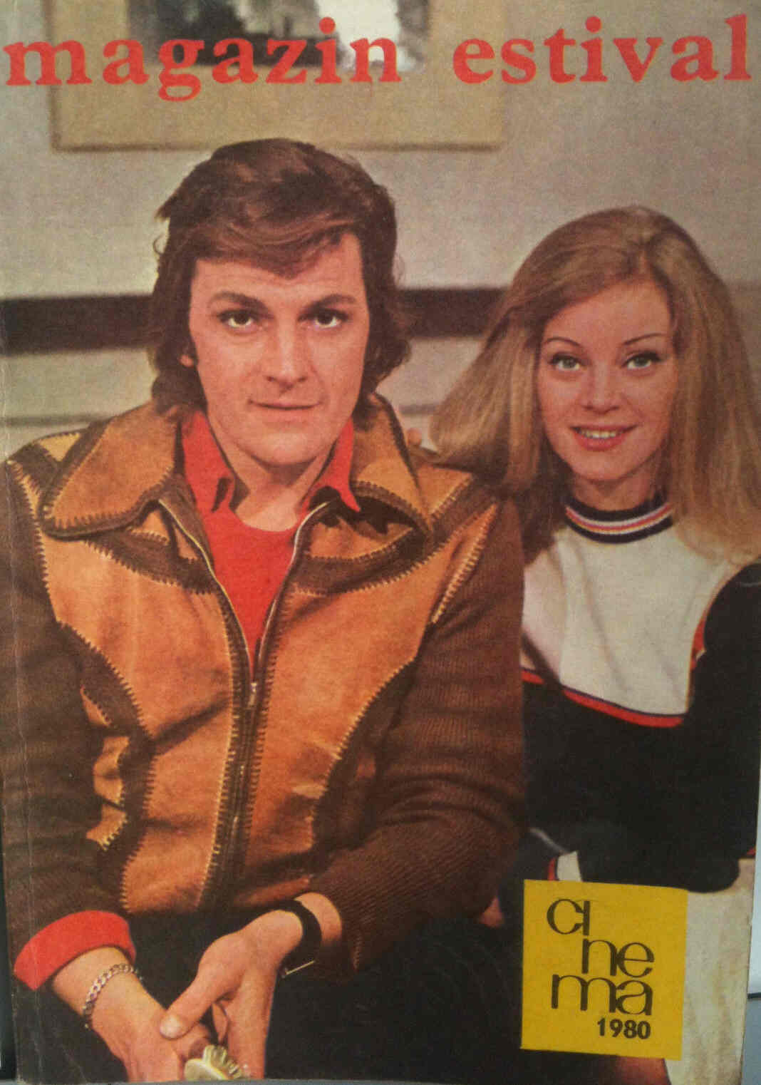 CINEMA (Romania) magazine side cover  1980