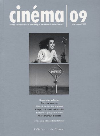 CINEMA (Scheer) magazine side cover Issue 9 Spring/March 2005
