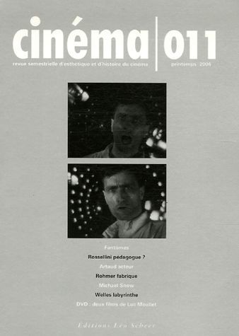 CINEMA (Scheer) magazine side cover Issue 11 Spring/March 2006