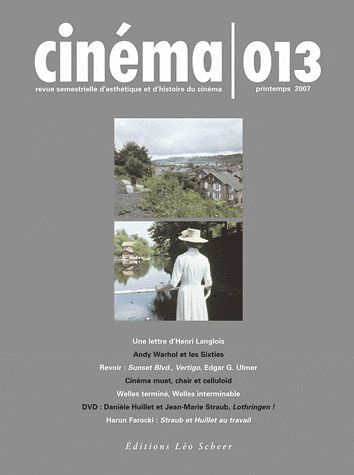 CINEMA (Scheer) magazine side cover Issue 13 Spring/March 2007