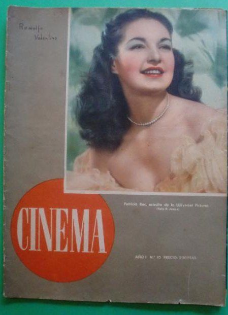 CINEMA (40s Sp) magazine side cover Issue 10 15 August 1946