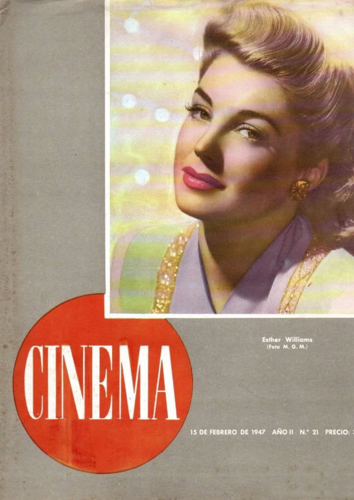 CINEMA (40s Sp) magazine side cover Issue 21 15 February 1947