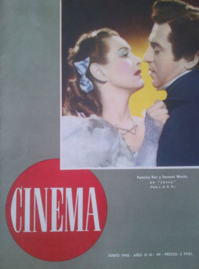 CINEMA (40s Sp) magazine side cover Issue 49 1 June 1948