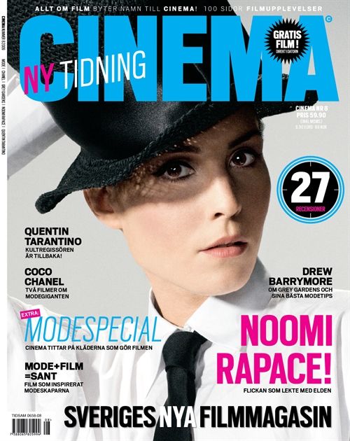 CINEMA (Se) magazine side cover August 2009