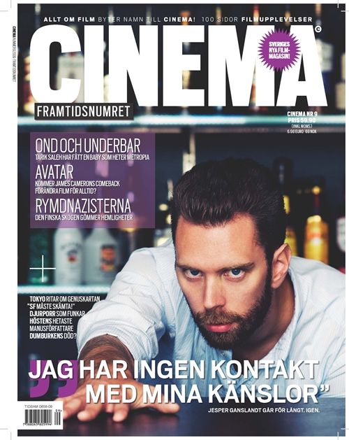 CINEMA (Se) magazine side cover September 2009