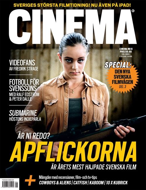 CINEMA (Se) magazine side cover Issue 8 August 2011