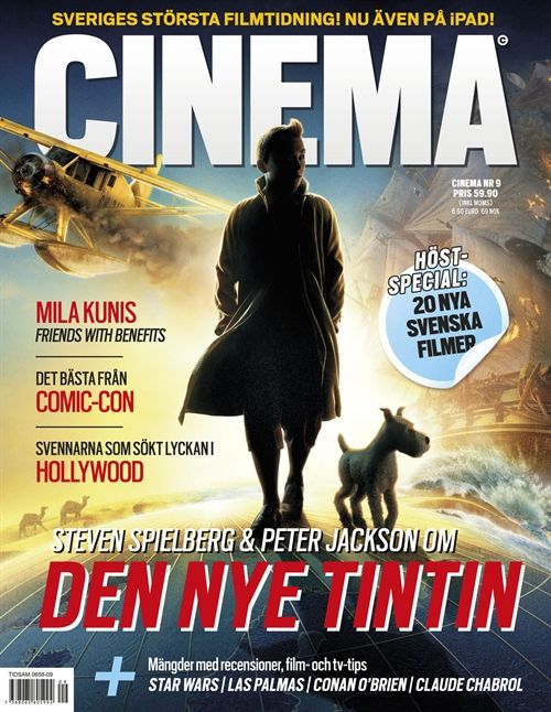 CINEMA (Se) magazine side cover Issue 9 September 2011