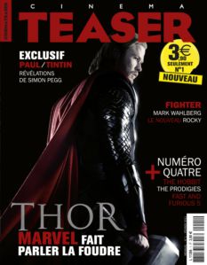 CINEMA TEASER magazine side cover Issue 1 February 2011