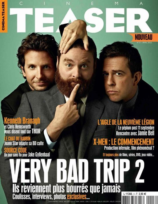 CINEMA TEASER magazine side cover Issue 3 April 2011