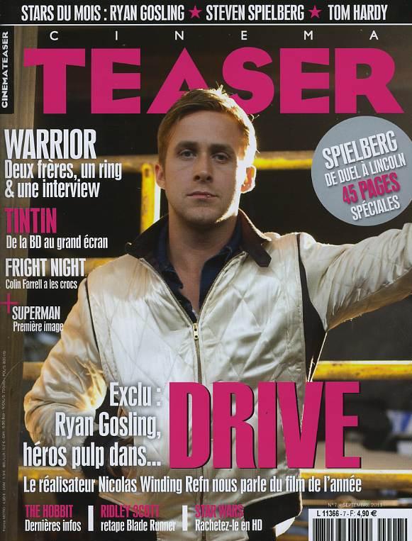 CINEMA TEASER magazine side cover Issue 7 September 2011