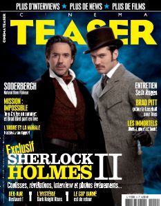 CINEMA TEASER magazine side cover Issue 9 November 2011