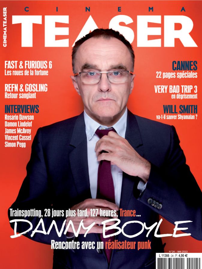 CINEMA TEASER magazine side cover Issue 24 May 2013