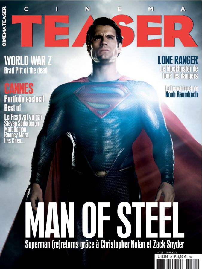 CINEMA TEASER magazine side cover Issue 25 June 2013