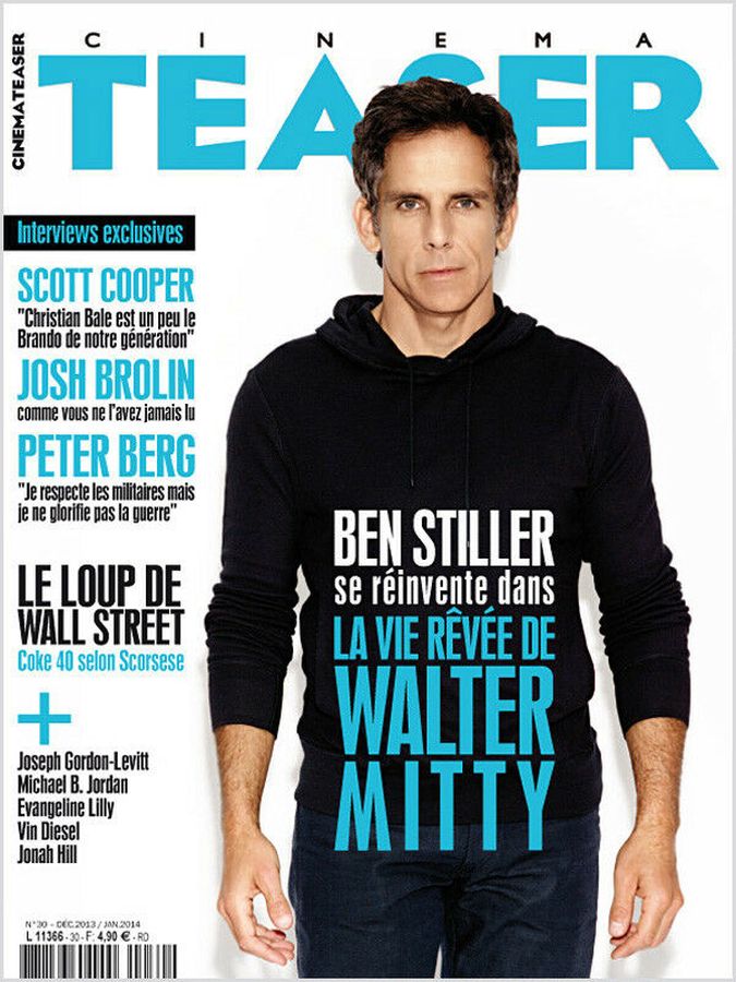 CINEMA TEASER magazine side cover Issue 30 December 2013