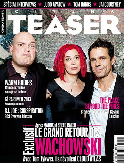 CINEMA TEASER magazine side cover Issue 22 March 2013