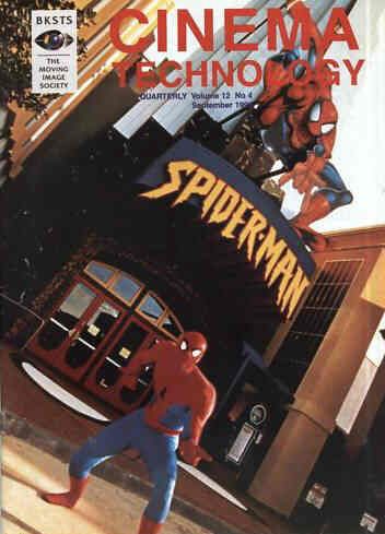 CINEMA TECHNOLOGY magazine side cover September 1999