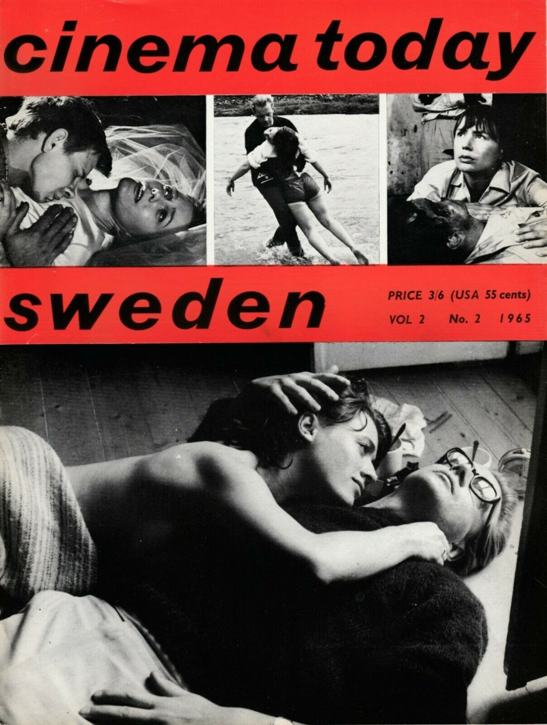 CINEMA TODAY magazine side cover  Vol 2 # 2  1965
