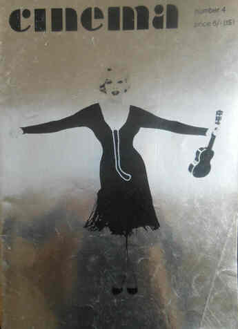 CINEMA (UK) magazine side cover Issue 4 October 1969