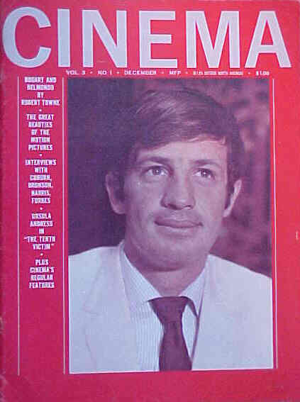 CINEMA (60s-70s USA) magazine side cover Issue 13  Vol 3 # 1 December 1965