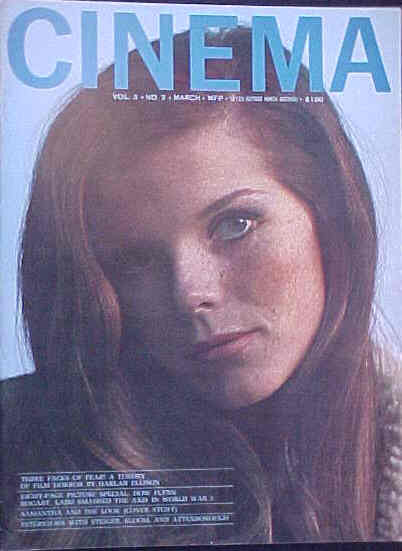 CINEMA (60s-70s USA) magazine side cover Issue 14  Vol 3 # 2 March 1966
