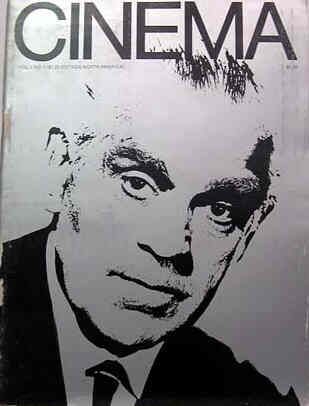 CINEMA (60s-70s USA) magazine side cover Issue 23  Vol 5 # 1 March 1969