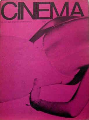 CINEMA (60s-70s USA) magazine side cover Issue 24  Vol 5 # 2 June 1969