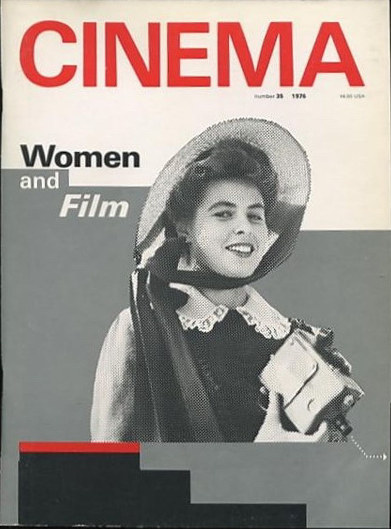 CINEMA (60s-70s USA) magazine side cover Issue 35 March 1976