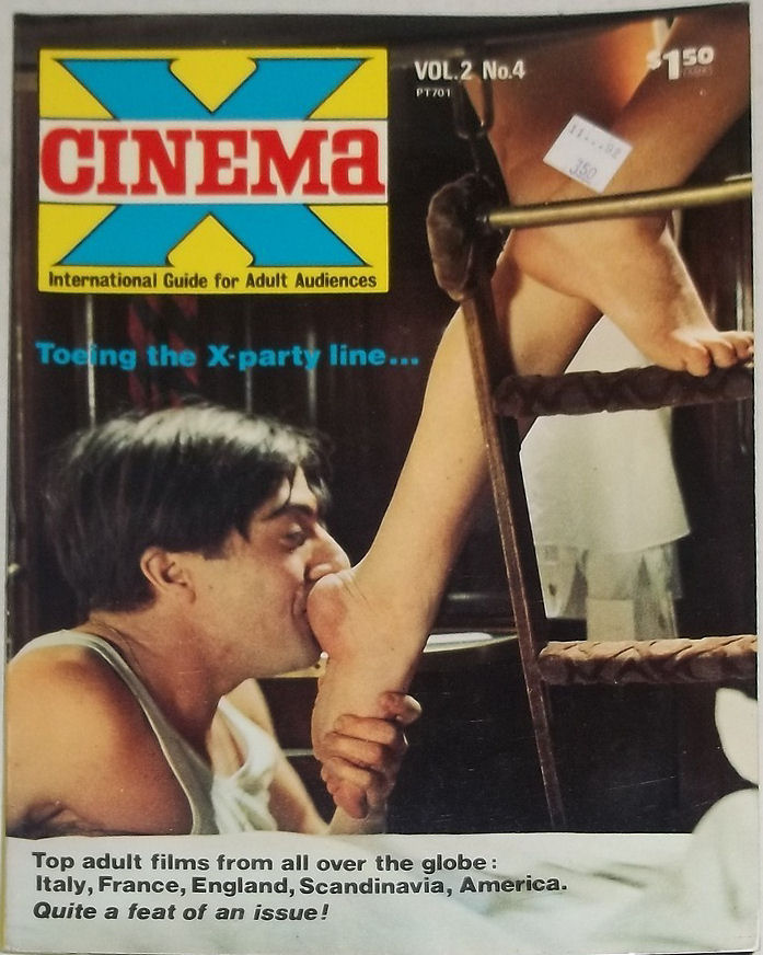 CINEMA X (USA) magazine side cover  Vol 2 No 04  