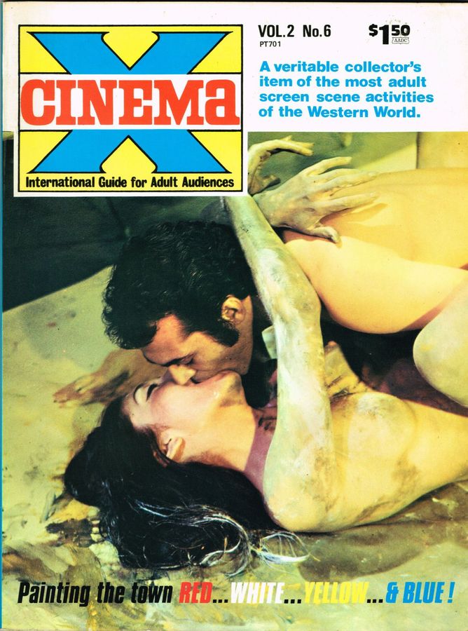CINEMA X (USA) magazine side cover  Vol 2 No 06  
