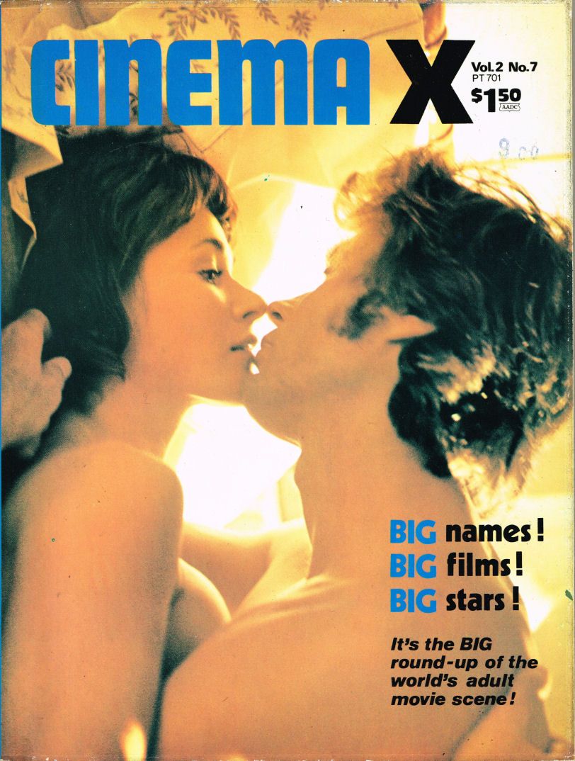 CINEMA X (USA) magazine side cover  Vol 2 No 07  