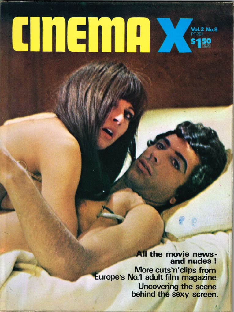 CINEMA X (USA) magazine side cover  Vol 2 No 08  