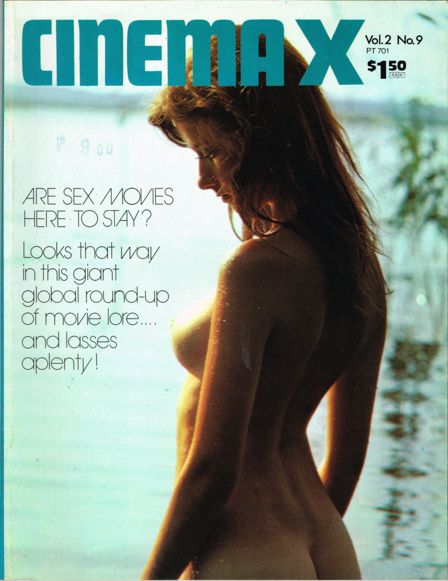 CINEMA X (USA) magazine side cover  Vol 2 No 09  