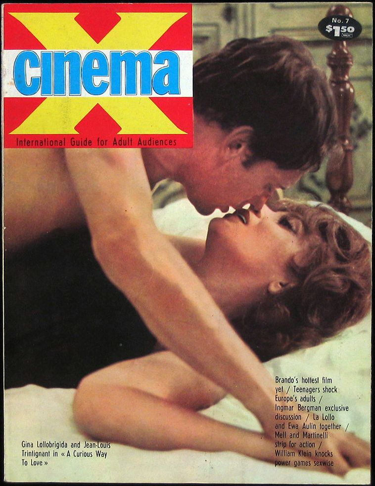 CINEMA X (USA) magazine side cover  Vol 1 No 07  