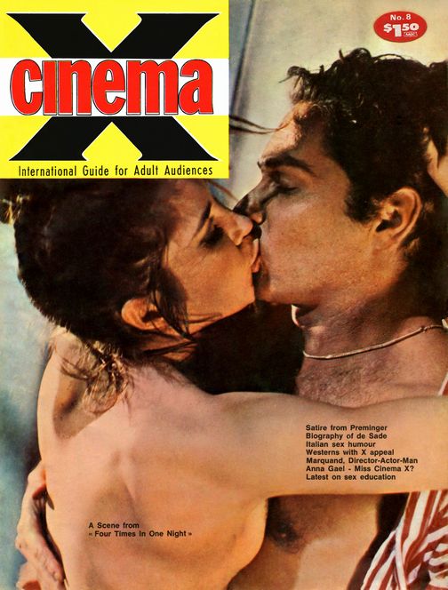 CINEMA X (USA) magazine side cover  Vol 1 No 08  