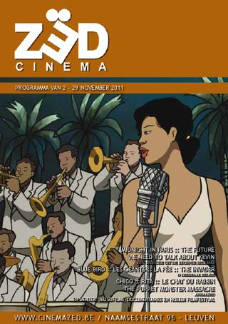 CINEMA ZED magazine side cover November 2011