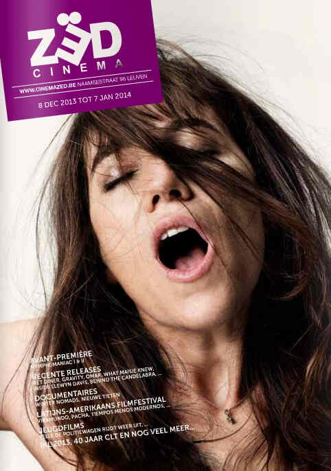 CINEMA ZED magazine side cover December 2013