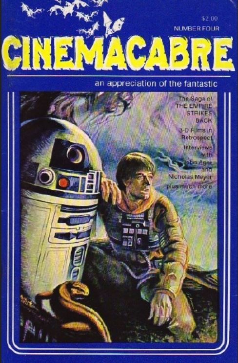 CINEMACABRE magazine side cover Issue 4  1984