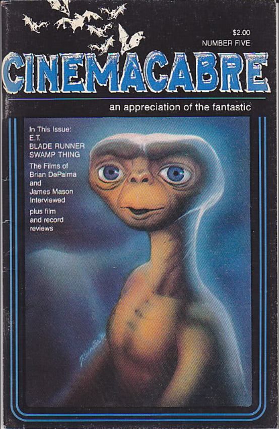 CINEMACABRE magazine side cover Issue 5  1984