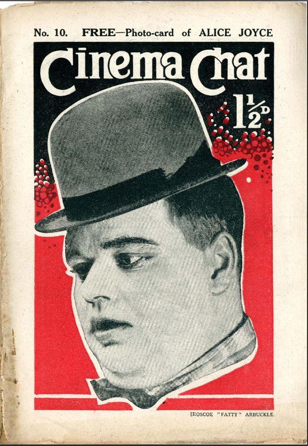 CINEMA CHAT magazine side cover Issue 10 28 July 1919