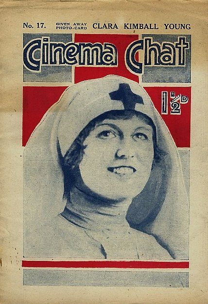 CINEMA CHAT magazine side cover Issue 17 15 September 1919