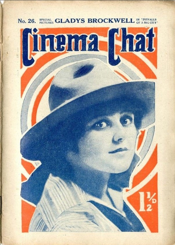 CINEMA CHAT magazine side cover Issue 26 17 November 1919
