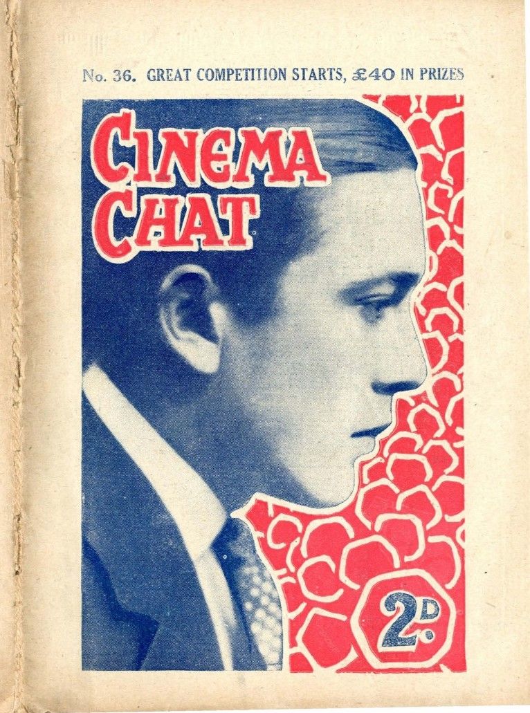 CINEMA CHAT magazine side cover Issue 36 26 January 1920