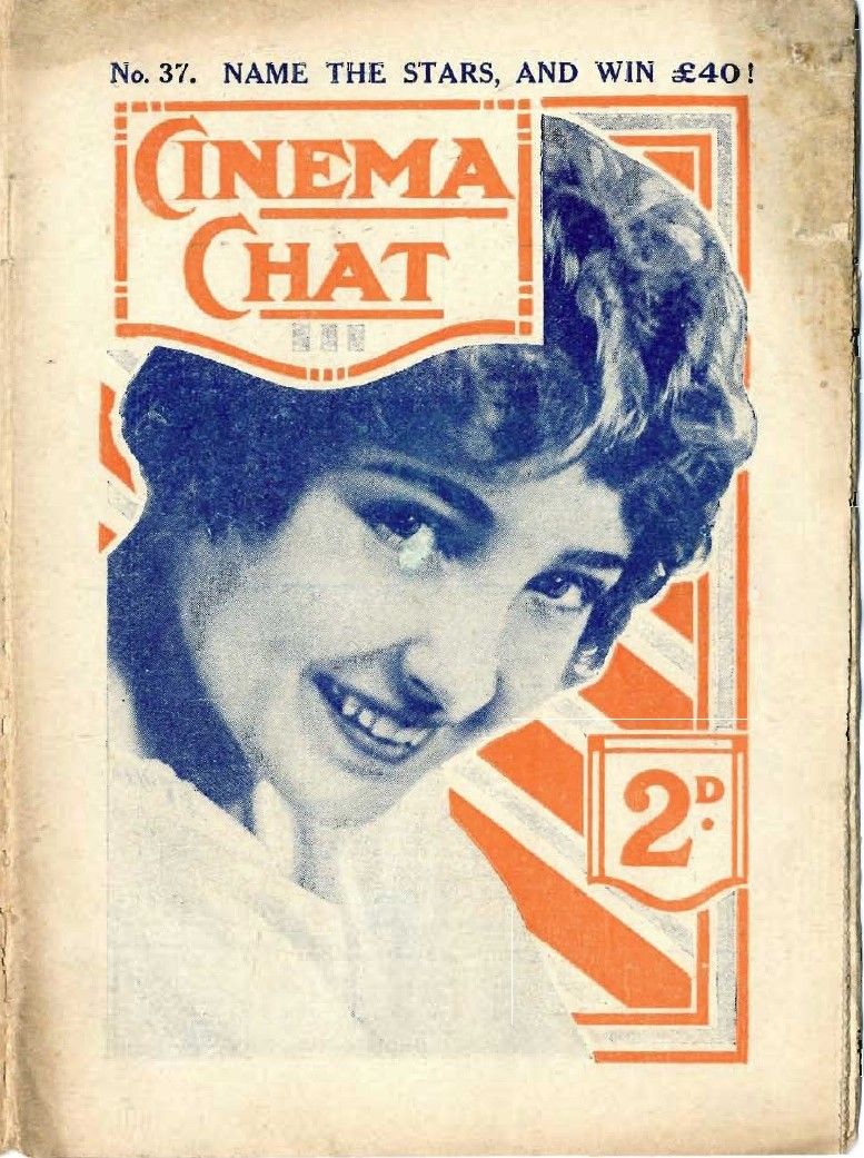 CINEMA CHAT magazine side cover Issue 37 2 February 1920