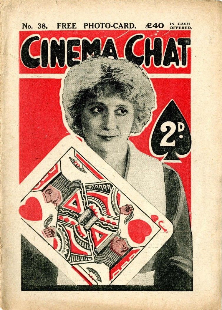CINEMA CHAT magazine cover Issue 38 9 February 1920