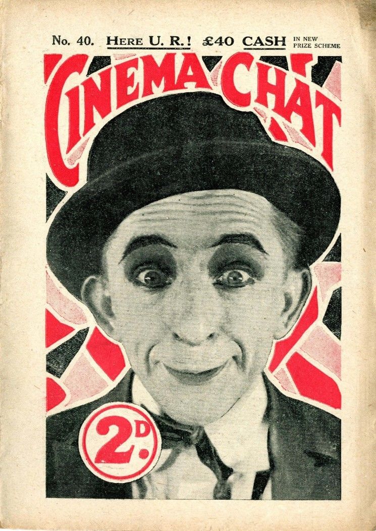CINEMA CHAT magazine side cover Issue 40 23 February 1920