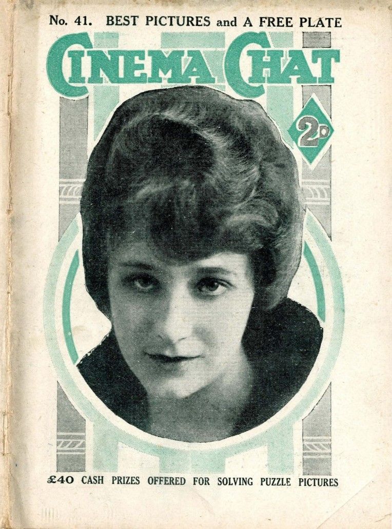 CINEMA CHAT magazine side cover Issue 41 1 March 1920