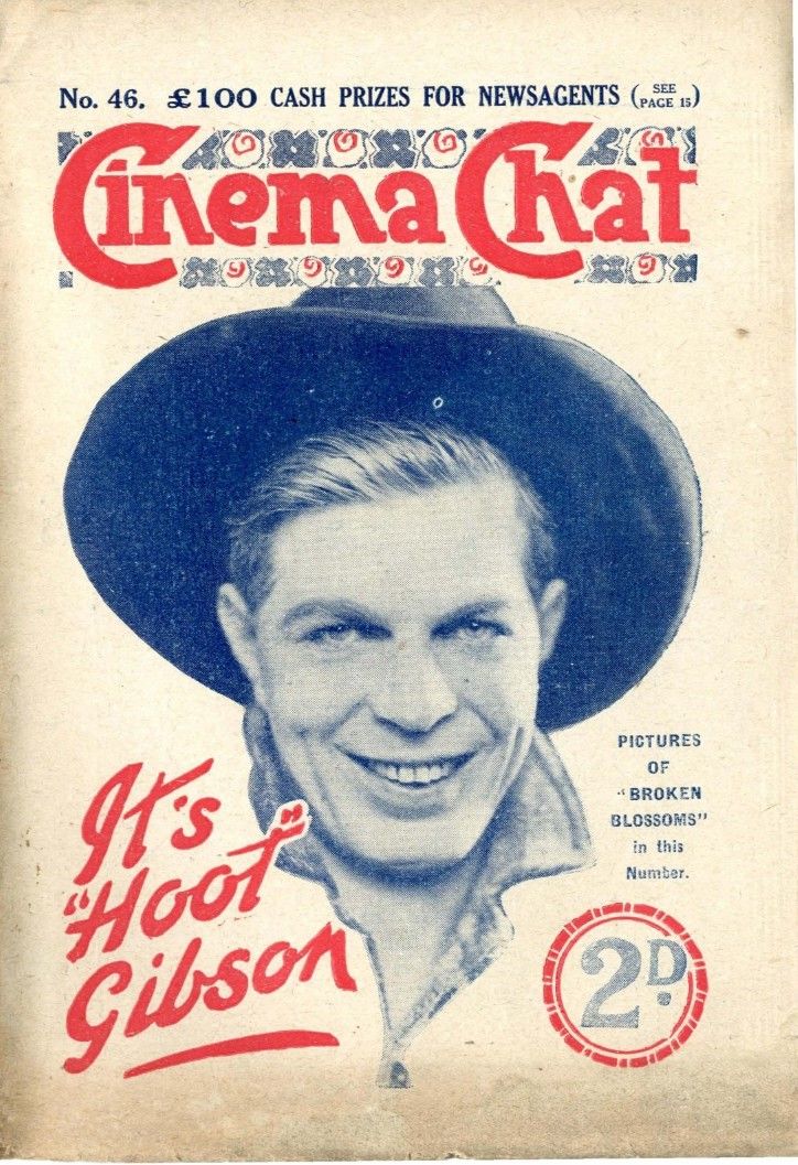 CINEMA CHAT magazine side cover Issue 46 5 April 1920